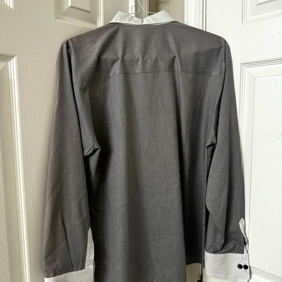 Allegra K Men’s Long Sleeve Button-down shirt| Size Large - Picture 3 of 3